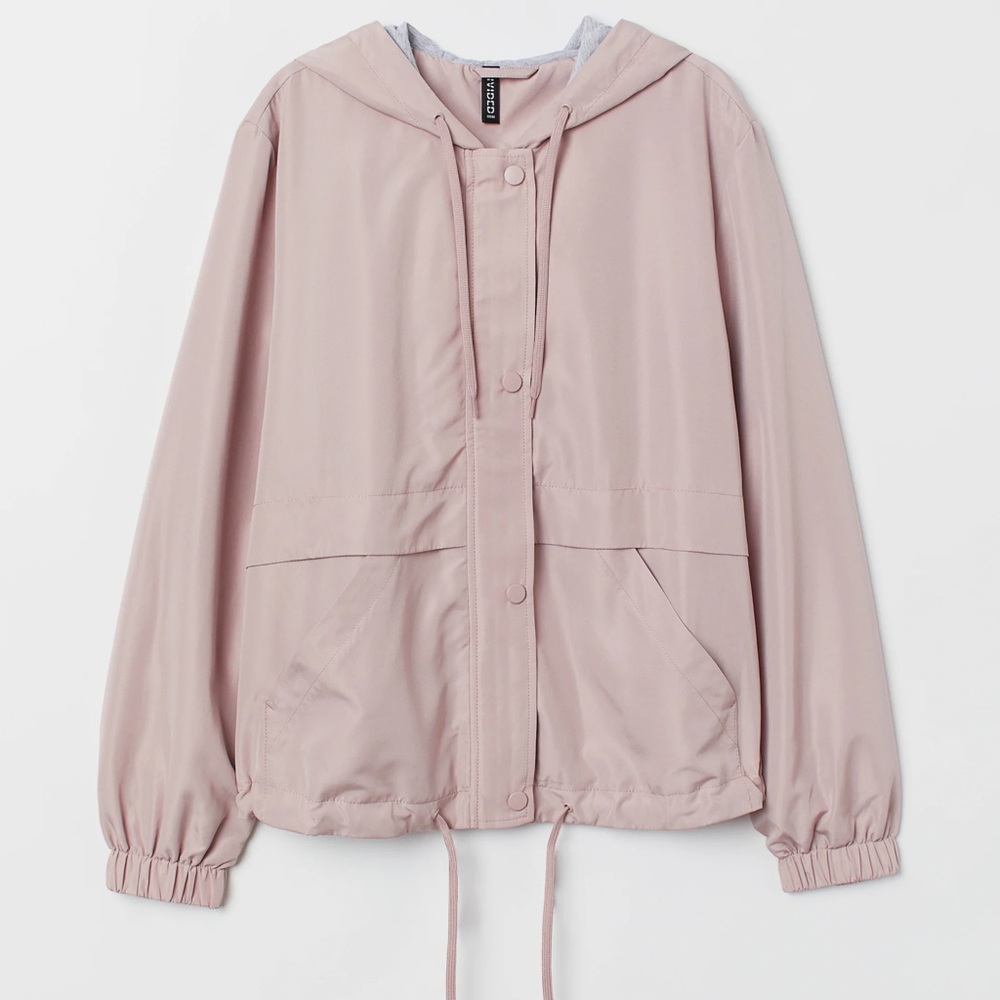Hooded Jacket - Powder pink | H&M